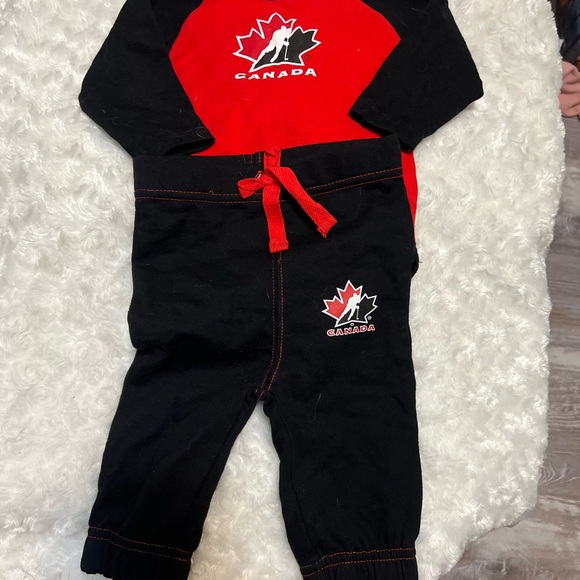 Team Apparel Kids Matching Set - Red and Black - Picture 3 of 3